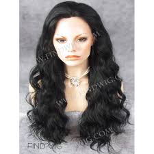 Hair care and styling tips for pinays. Kanekalon Lace Front Wig Wavy Black Long Wig Fine Quality Lace Wigs Online