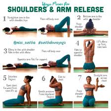 Yoga Poses For Shoulders And Arm Release More Yoga Tutorials In My Instagram Account Miss Sunitha Sunithalovesyoga Yogaposes Yoga Yoga Posen Yoga Fitness