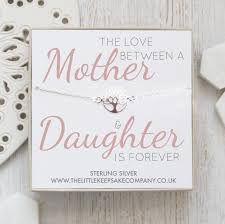 Sterling Silver Tree Of Life Quote Bracelet The Love Between A Mother Daughter Is Forever The Perfect Keepsake Gift