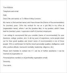 This shared connection can be a friend, networking acquaintance or employee at the company where you're applying for a job. 10 Recommendation Letters For Employment Download Free Documents In Word Writing A Reference Letter Writing Letter Of Recommendation Writing A Reference