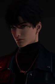 Man's attractive appearance in a photo