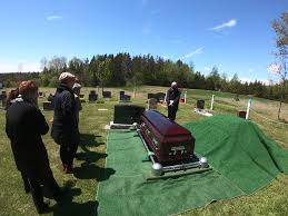 Committal service for...