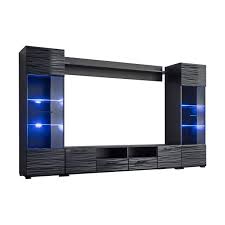 Modica Modern Entertainment Center 65 Tv Stand Wall Unit With Led Light Walmart Com Walmart Com This floating tv stand for tvs up to 77 contains 4 doors open to the sides, and 4 shelves inside.