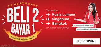Promo tiket air asia terbaru. Www Airasia Com Dapatkan Promo Tiket Airasia Beli 2 Bayar 1 Rute International Nusantaran