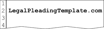 Answer simple questions to make your exhibit. Printable Exhibit List Legal Pleading Template