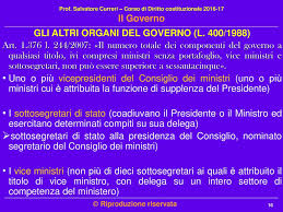 Pur essendo parte del consiglio dei ministri, loro esercitano solo le funzioni ad essi delegate dal presidente del consiglio, e non essendo titolari di alcun ministero. Le Origini Dei Moderni Esecutivi Ppt Scaricare