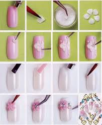 Nail Art Images And Tutorials 3d Nail Art Designs 3d Acrylic Nails Flower Nail Art