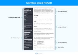 Avoid using the functional resume format if you're applying for corporate openings. Functional Resume Examples Skills Based Templates