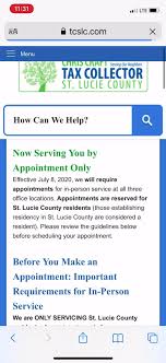 Some branch offices offer a central appointment number, while other states offer appointment numbers by dmv location. St Lucie County Tax Collector Chris Craft Inicio Facebook