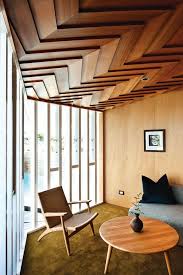 Wooden ceilings perfectly fit into the design of almost any interior. 20 Bold Chevron Patterned Spaces Ceiling Design Modern Wooden Ceiling Design False Ceiling Design