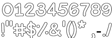 Research has suggested dyslexia affects more than one third of u.s. Bubble Letters Font Ffonts Net