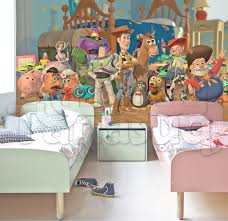حكاية لعبة 2 ورق جدران غرف نوم اطفال حجم كبير Toddler Bed Home Decor Bed