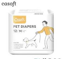Free Samples Private Label Cute Print Doggie Diapers Female Disposable Dog Diapers for Girl Puppy Dogs Cats