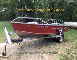 Vwvortex diy boat cover or tarp support Homemade Boat Cover Support System Hobby Welding Project