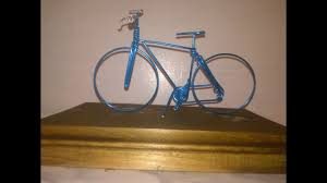 Bicicletas nuevas, outlet y segunda mano. Como Hacer Una Bicicleta Con Alambre Muy Facil Tutorial Youtube Wire Art Youtube Art Bicycle