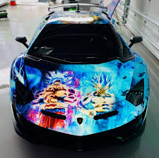 Home of all things dragon ball z in north america. Dragon Ball Z Lamborghini Aventador Svj Is Over 9000 Autoevolution