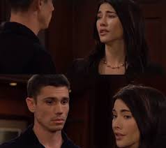 Steffy said "I am the one that will have to deal with Brooke". lmfao It  will rather be Brooke having to deal with spoiler rat Steffy. It's no  secret who acts more