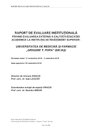 În acest an, în premieră, pentru studenții internaționali, sunt scoase la. Http Arhiva Aracis Ro Uploads Media 2 Raport Director De Misiune Si Coodonator Umf Iasi Pdf