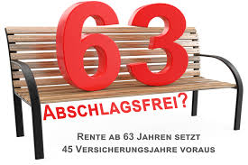 Langfristig wird aus der rente mit 63 so die rente mit 65. Rente Mit 63 Dgb Rechtsschutz Gmbh