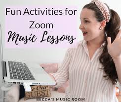 Most student pastors are scrambling right now to try and come up with some ways to play games on zoom, so today, i put some real thought into it. Fun Zoom Music Lessons For Distance Learning Becca S Music Room