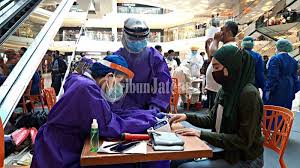 Hasil 100 Sampel Swab Test Corona Di Paragon Mall Semarang Negatif Tribun Jateng