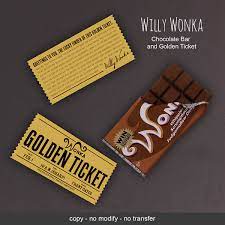 Willy wonka, master of fun, brings us the celebrated line of willy wonka candy. Second Life Marketplace Lemomo Willy Wonka Chocolate Bar