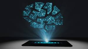 Brain Medical Imaging Futuristic Holographic Display Tablet Hologram Technology Stock Footage Futuristic H Hologram Technology Holographic Displays Holography