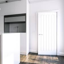 Mastercraft® slab doors are a good choice for existing door frames that are still in good condition. Deanta Internal White Primed Ely 1p Door At Leader Doors