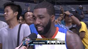 Best Player: Donte Greene