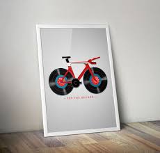 Records Were Made To Be Broken And Commemorated Limited Edition Poster Available In Three Sizes Makes A Great Addition Bicycle Art Design Bike Poster Poster