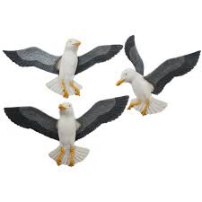 Wohn Dekoration Wand Dekoration Wand Objekt Maritim Mowe Vogel 3 Er Set Xl In 2020 Maritim Dekoration Objekt