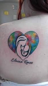 My Rainbow Baby Tattoo I M In Love Baby Tattoos Tattoo For Baby Girl Mommy Tattoos