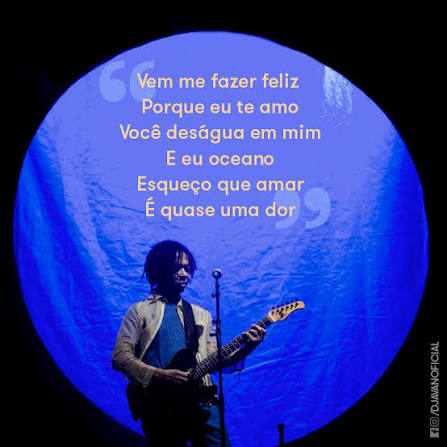 Djavan - OCEANO (Djavan) // Atendendo aos pedidos dos fãs, #Djavan incluiu  o clássico #Oceano em sua #TurnêVidasPraContar. Dedique esta música para o  seu grande amor e declare-se! Ouça: https://youtu.be/2kqdlAYNEzk | Facebook