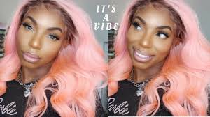 I cut it, styled it, and wore for halloween. How To Dye Your Hair Pink With Dark Roots Barbievibes Barbie Pink Kennysweets Youtube
