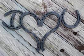 Ready To Ship I Love You Horseshoe Art Wall Hanging Valentine S Day Wedding Gift Anniversary Gift Horseshoe Art Horseshoe Decor Horseshoe Projects
