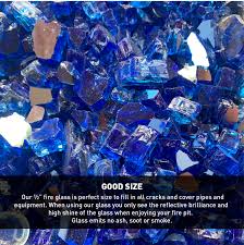 Add one or more of these fire pits to your garden or patio to create a peaceful display that turns your yard into an outdoor oasis. Easygo Product Fire Pit Glass Rocks Blue Color 10 Pounds Walmart Com Walmart Com