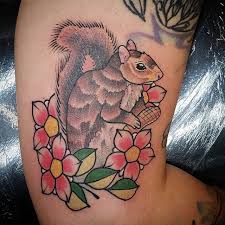 Those who find that socializing is an important part of their lives may find that the squirrel tattoo is the perfect animal tattoo to represent them. H Squirreltattoo Etiketa Sto Twitter