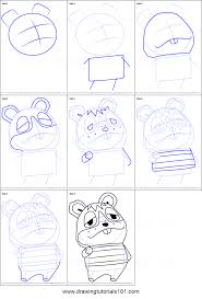 How To Draw Rodney From Animal Crossing Printable Drawing Sheet By Drawingtutorials101 Com Drawing Sheet Animal Crossing Drawings
