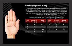 Ultimax Sports Gloves Sizes