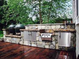 Big green egg, the ultimate cooking experience. Outdoor Kitchen Designs Installation J J Landscape Management Inc