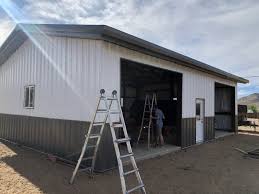 Mike's 24'x24' do it yourself residential steel workshop. Constructing A Metal Building Contractor Vs Diy Simpson Steel