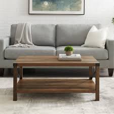 5 out of 5 stars. 40 Rustic Urban Industrial Metal X Coffee Table Rustic Oak Black