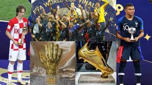 The 2018 fifa world cup final was a football match that took place on 15 july 2018 to determine the winners of the 2018 fifa world cup. World Cup 2018 Awards All Winner List World Cup 2018 Golden Ball Boot Gloves Winner Fifa 18