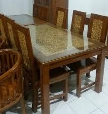 Jual meja makan marmer termahal. 30 Model Meja Makan Kayu Jati Ukir Modern Harga Rumahpedia