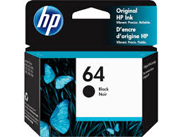 hp 64 black original ink cartridge n9j90an walmart com