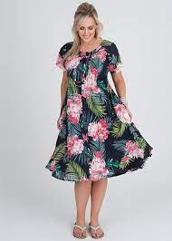 Taking Shape Clothing Range Shop Sizes 12 24 Online Tropical Oasis Dress Clothes For Women Plus Size Womens Clothing Oasis Dress