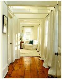 Extra Long Cream Curtains Dragging On The Timber Floor Cosy With Images House Styles Home House