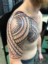 Polynesian tribal tattoo on man chest. Polynesian Tattoo Gallery Samoan Tongan Hawaiian Zealand Tattoo