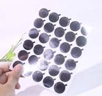 Aluminum Foil Glue Sticker