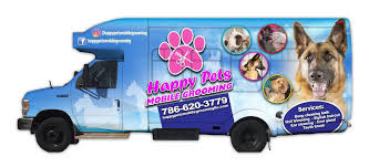 Founded in australia in 1996, aussie pet mobile established its global headquarters in the united states in 1999 and. Happy Pets Mobile Grooming The Mobile Grooming Perfect For You Pet